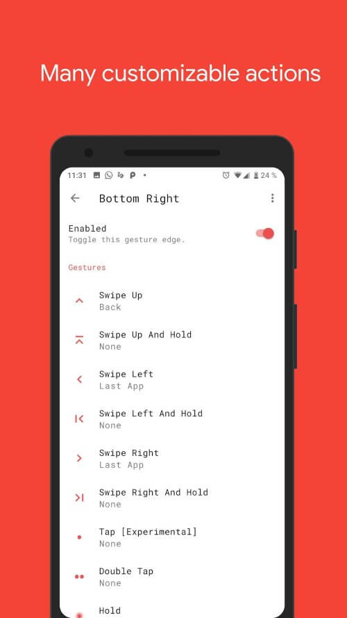 Vivid Navigation Gestures screenshot 4