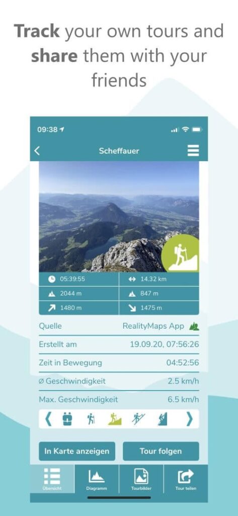 RealityMaps: Ski, hike, bike screenshot 4