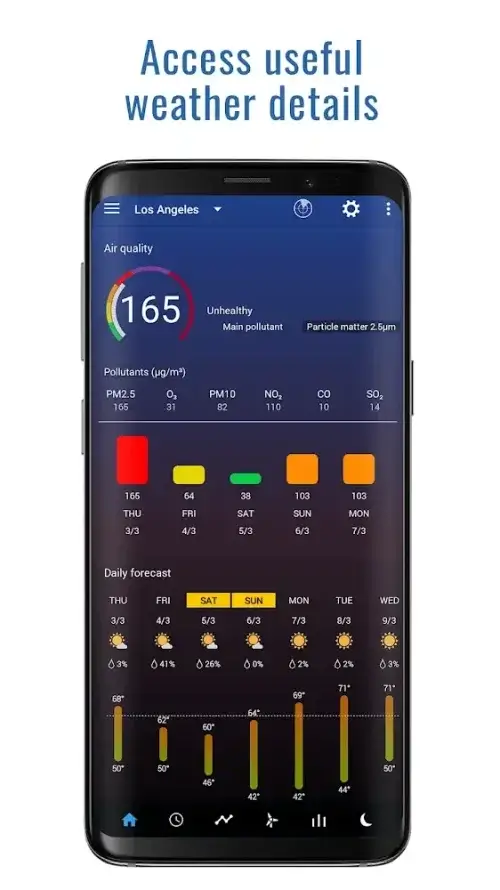 Transparent clock weather Pro screenshot 4