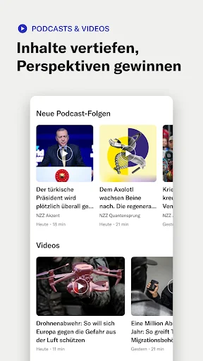 NZZ Nachrichten MOD screenshot 4