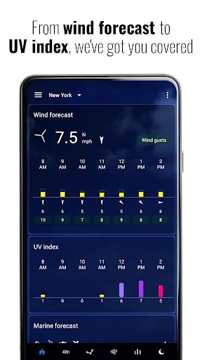 Transparent clock and weather MOD screenshot 4