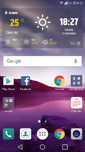 Simple Weather &a Clock Widget MOD screenshot 4