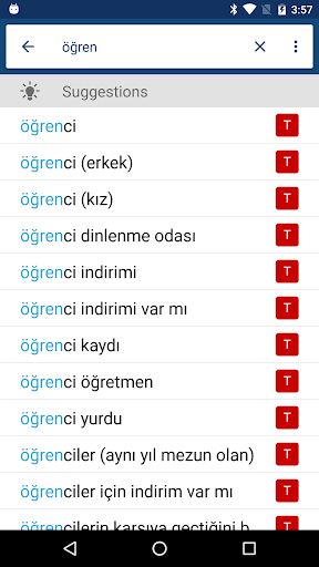 Turkish English Dictionary MOD screenshot 4