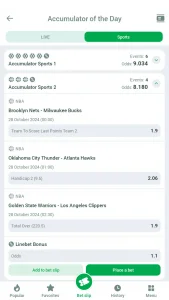 Linebet screenshot 5