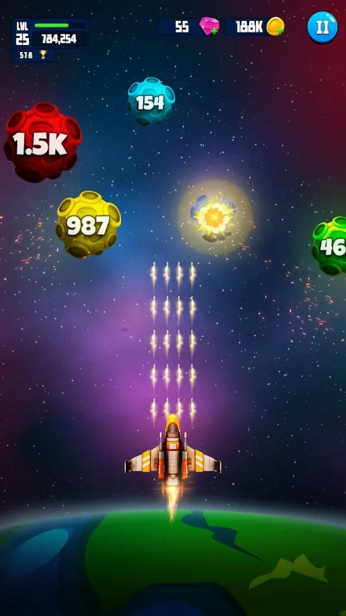 Space Blast: Ball Mania screenshot 5