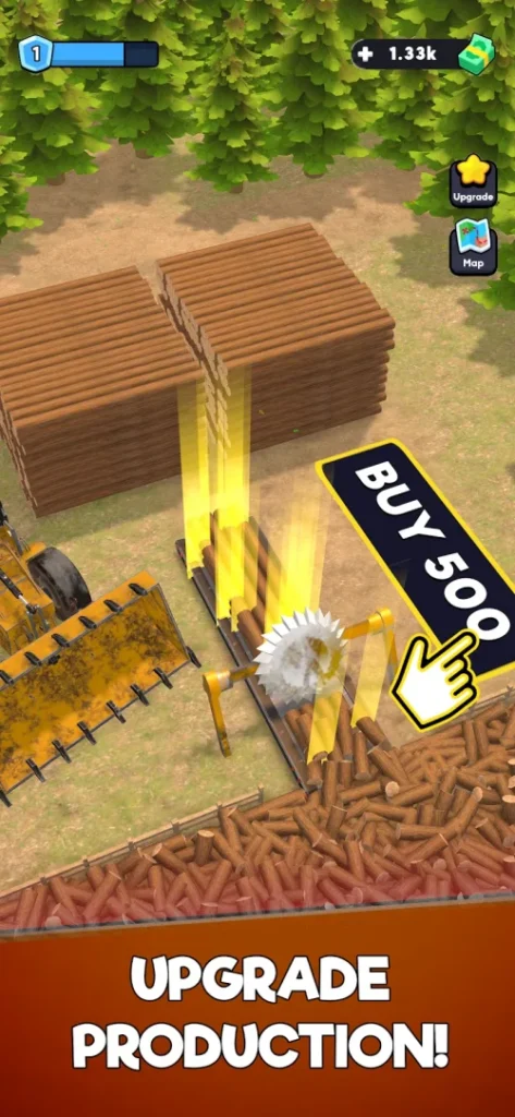 Idle Lumber Chopper Empire Inc screenshot 5