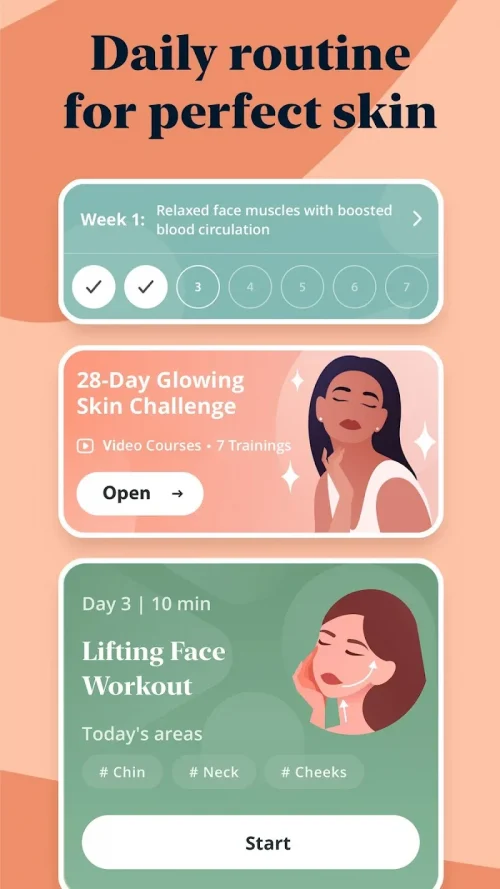 Luvly: Face Yoga & Exercise screenshot 5