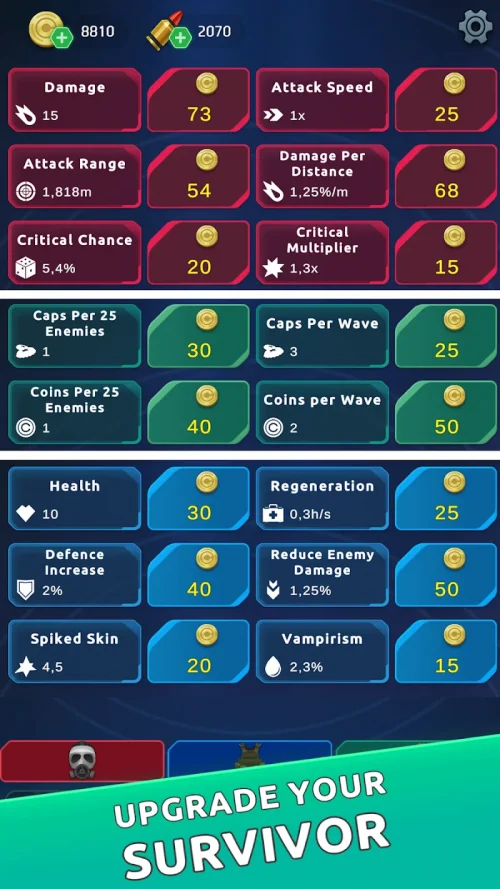 Idle Survivor – Tower Defense screenshot 5