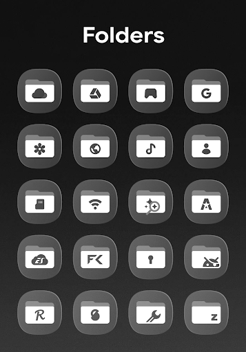 OneGlass 8 Icon Pack MOD screenshot 5