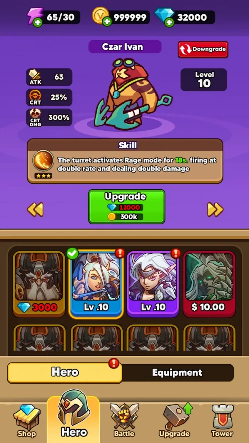 Hero Busters: Tower Defense screenshot 5