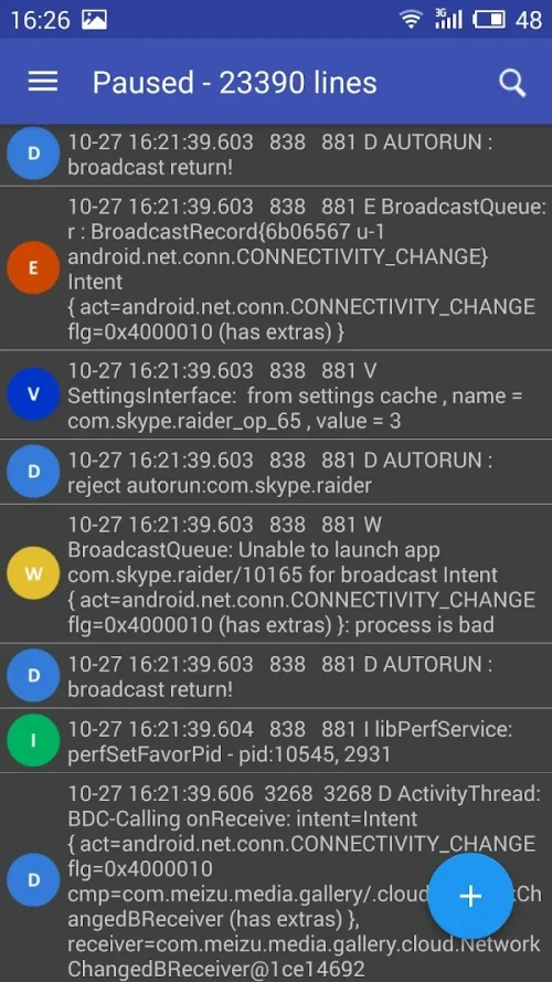 Logcat Extreme Pro screenshot 5