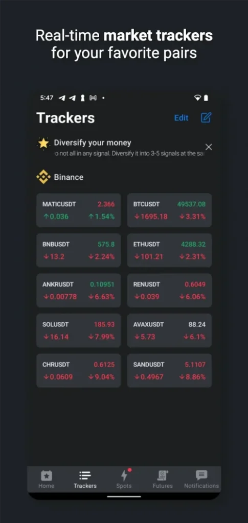 Crypto Trading App by Zyncas screenshot 5