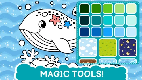 Easy coloring book for kids (Toddler Coloring) screenshot 5