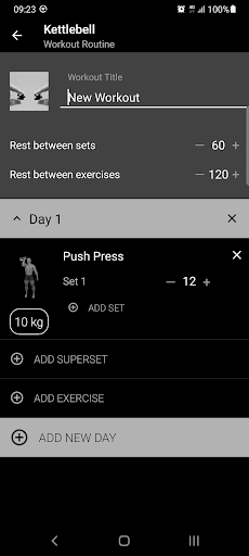 Kettlebell Home Workout MOD screenshot 5