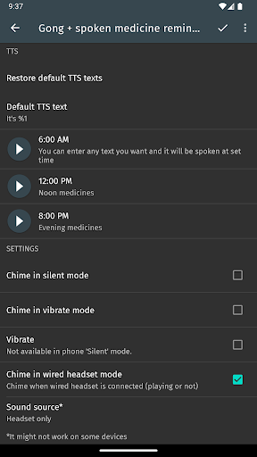 Hourly Chime screenshot 5