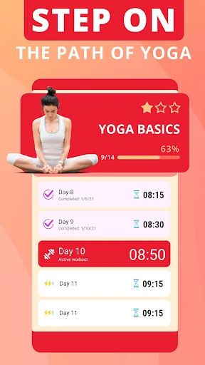Hatha yoga for beginners screenshot 5
