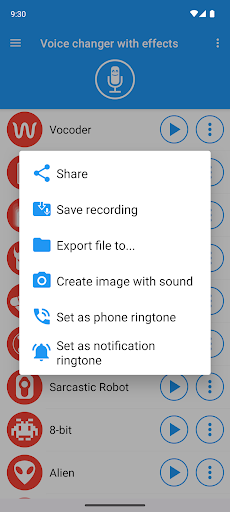 Voice changer with effects MOD screenshot 5