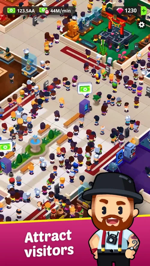 Idle Museum Tycoon: Art Empire screenshot 5