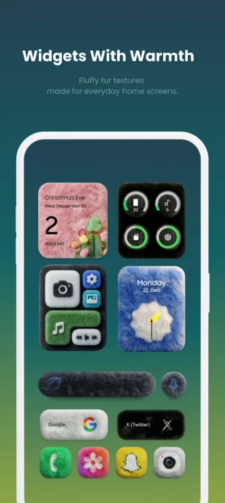 Fluffy Widgets KWGT screenshot 5