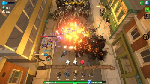 Idle Zombie Wave: Survival TD screenshot 5