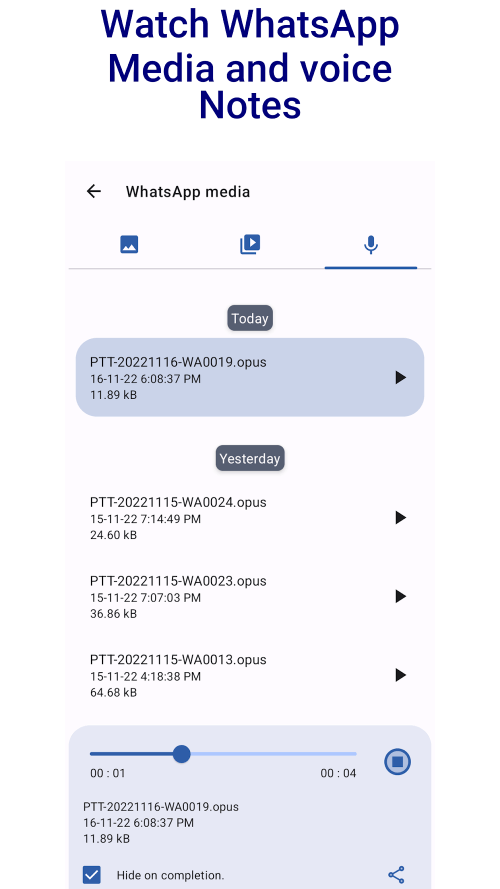 NoBlueTick: No Last Read screenshot 5