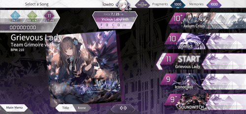 Arcaea screenshot 5