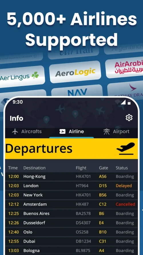 Flymat: Live Flight Tracker screenshot 5