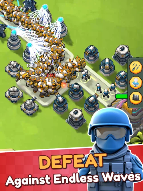 Island Defense TD – Tower War screenshot 5