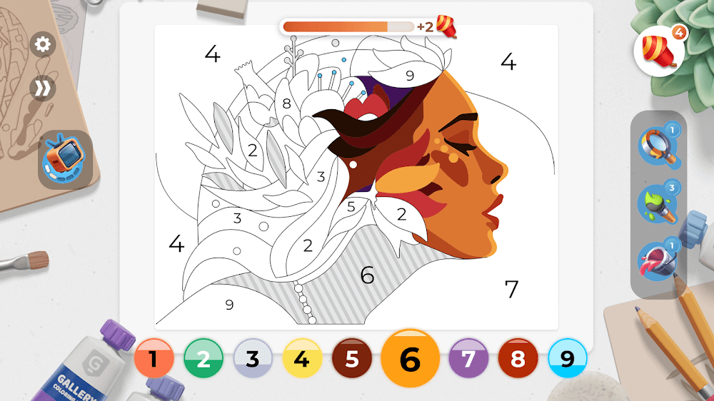 Gallery: Coloring Book & Decor screenshot 5