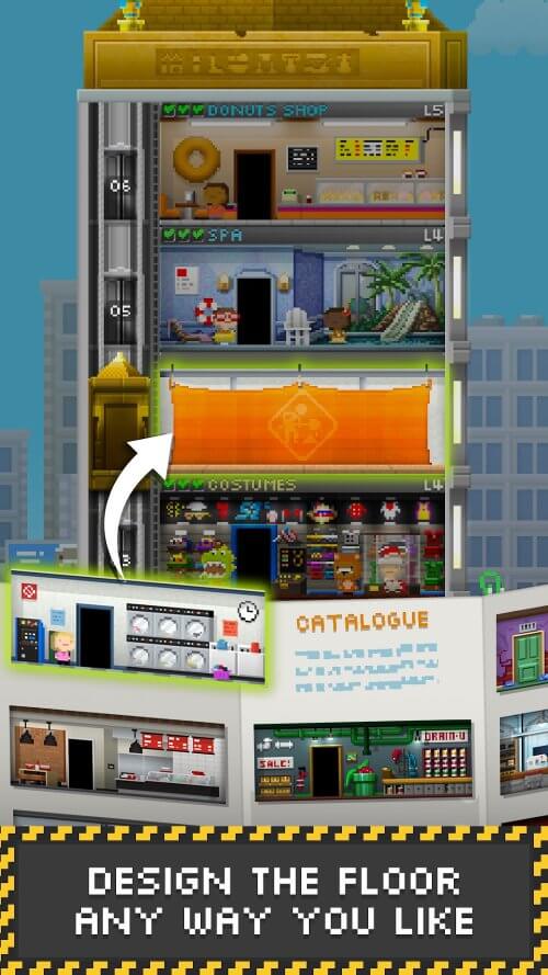 Tiny Tower: 8 Bit Retro Tycoon screenshot 5