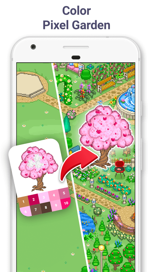 Pixel Art – color by number screenshot 5