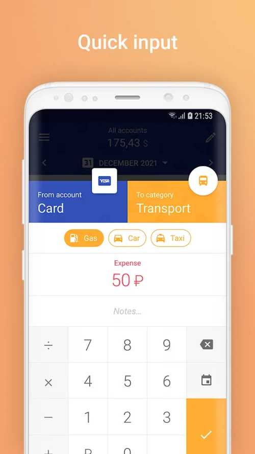 1Money: expense tracker budget screenshot 5