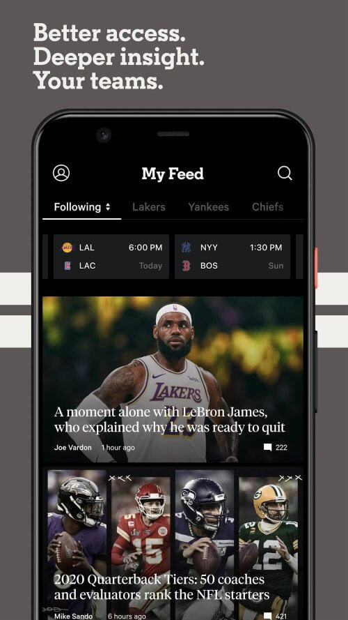 The Athletic screenshot 5