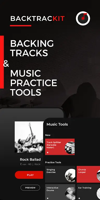 BACKTRACKIT: Musicians Player screenshot 5