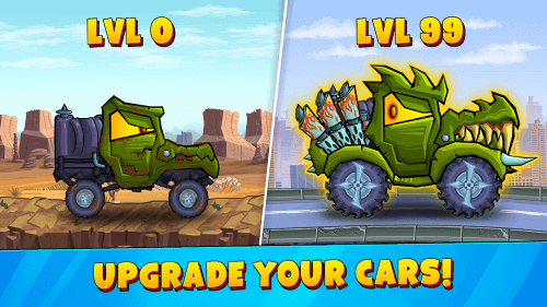 Car Eats Car 3 Hill Climb Race screenshot 5
