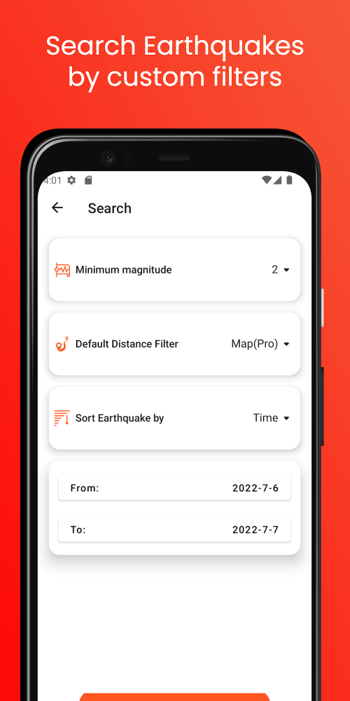 Earthquake App – Tracker, Map screenshot 5