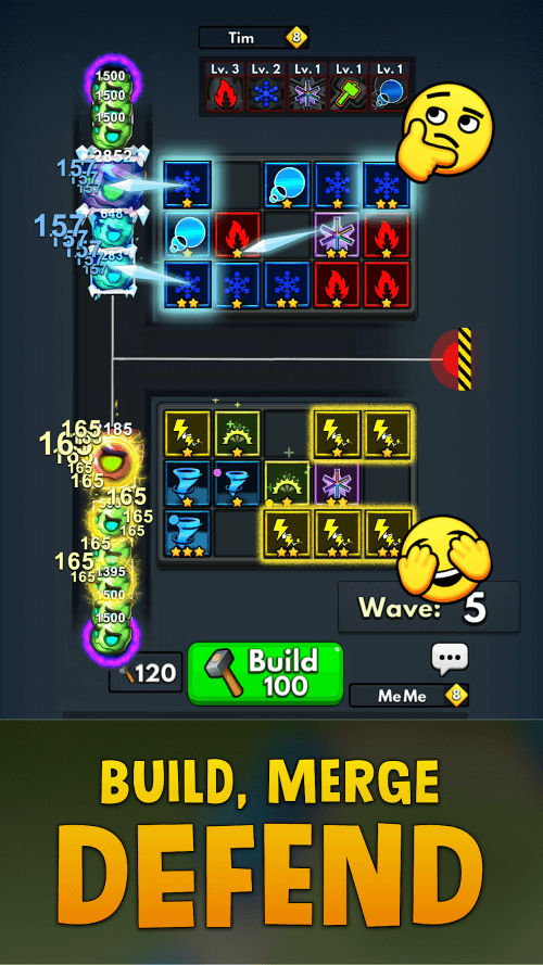 Merge Clash: TD Battles 2 screenshot 5