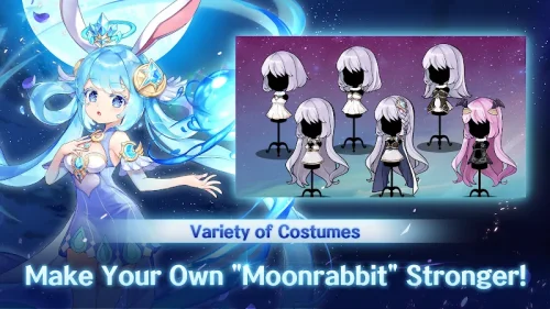 Idle Moon Rabbit: AFK RPG screenshot 5