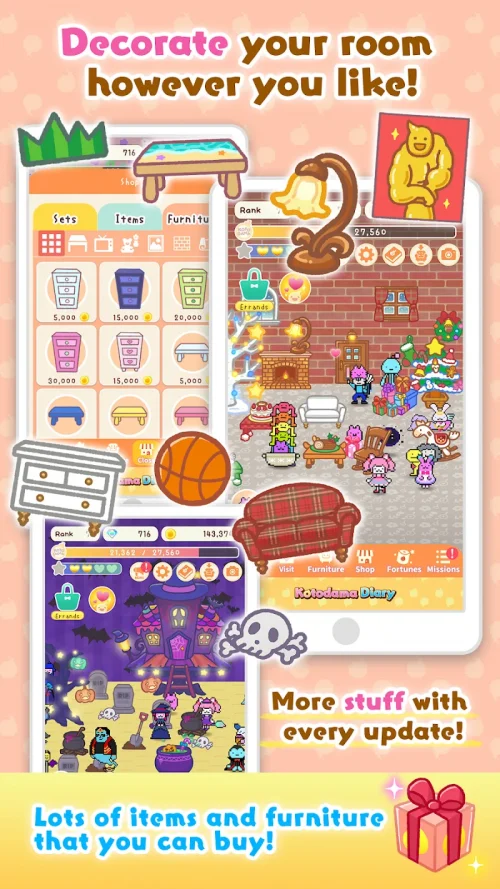 Kotodama Diary: Cute Pet Game screenshot 5