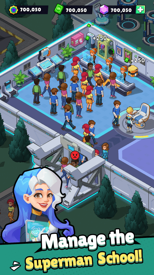 Idle Superpower School screenshot 5