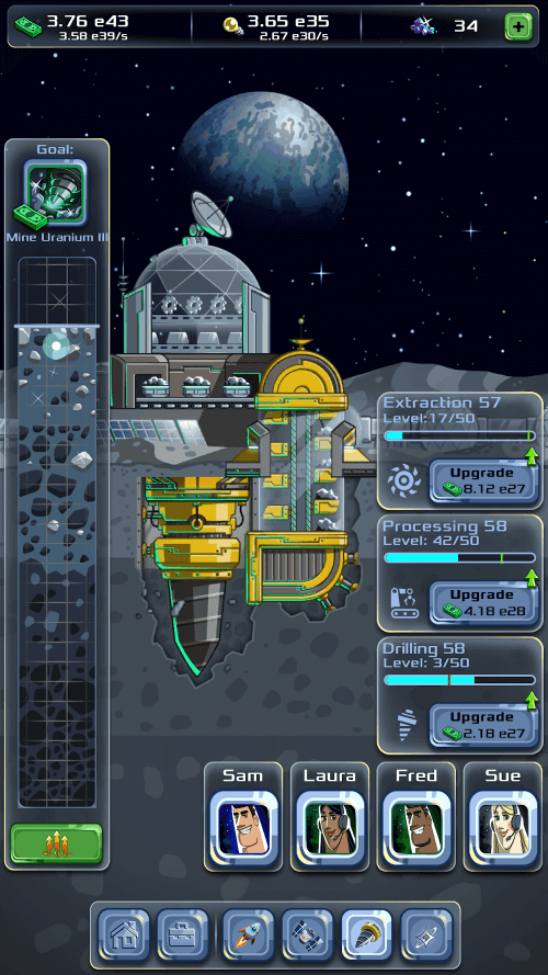 Idle Tycoon: Space Company screenshot 5