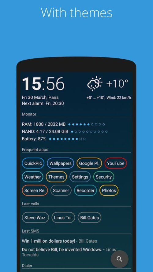 AIO Launcher screenshot 5