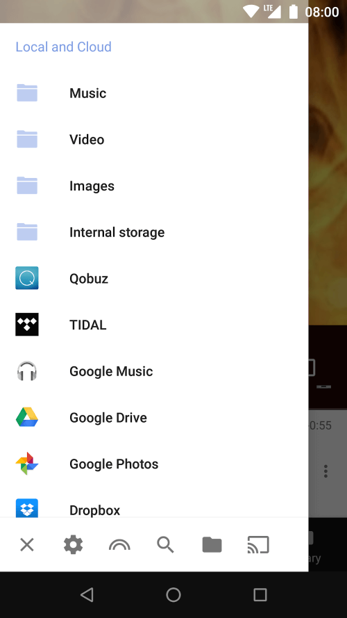 BubbleUPnP screenshot 5