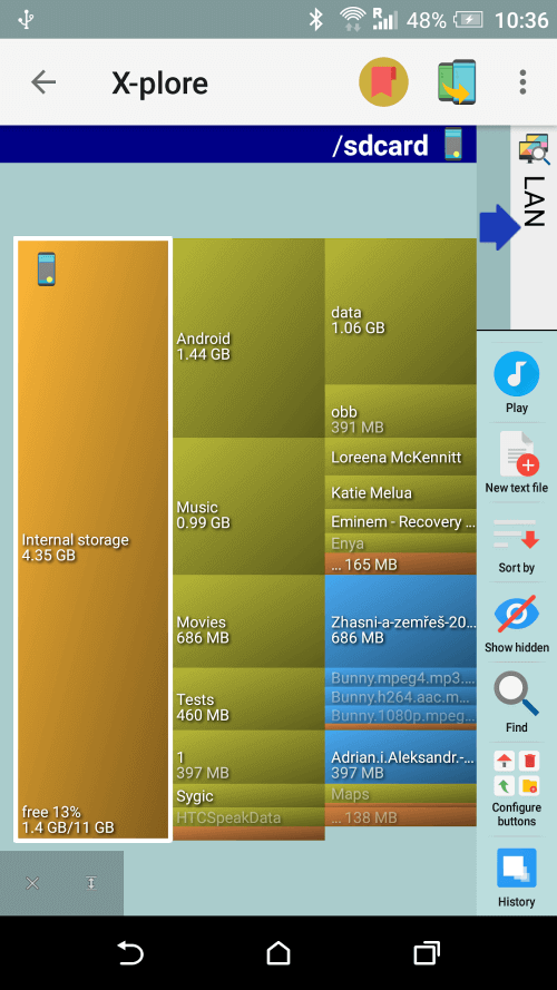 X-plore File Manager screenshot 5
