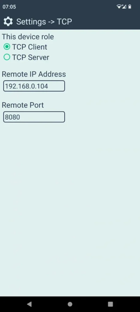 TCP Terminal Pro screenshot 5
