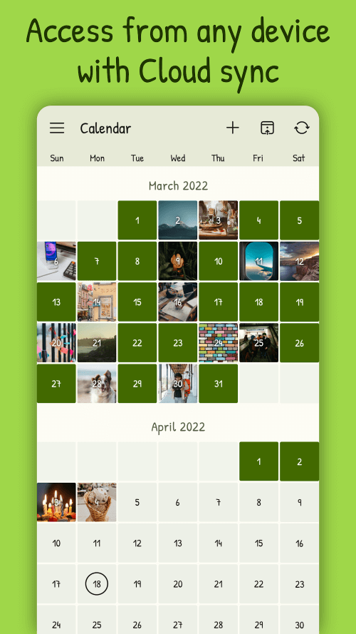 Diarium screenshot 5