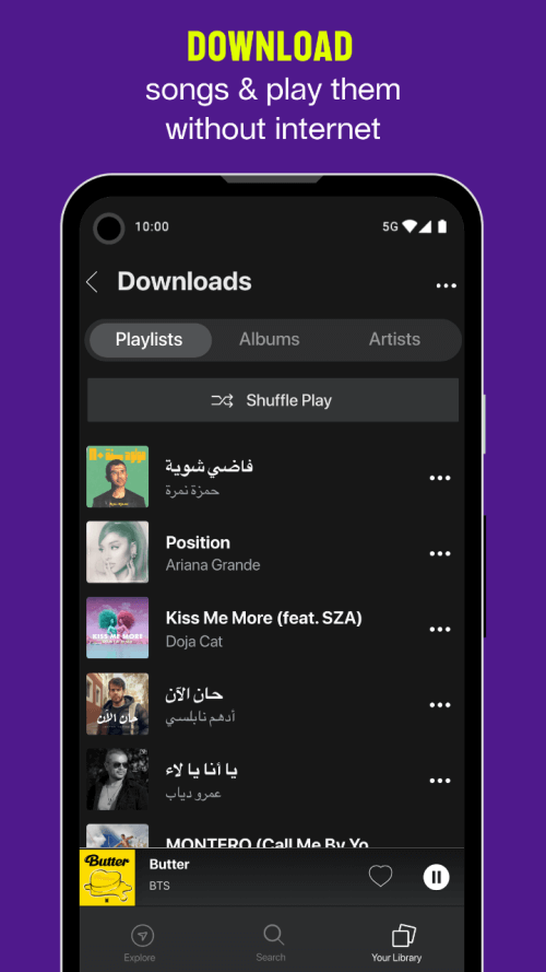 Anghami: Play music & Podcasts screenshot 5