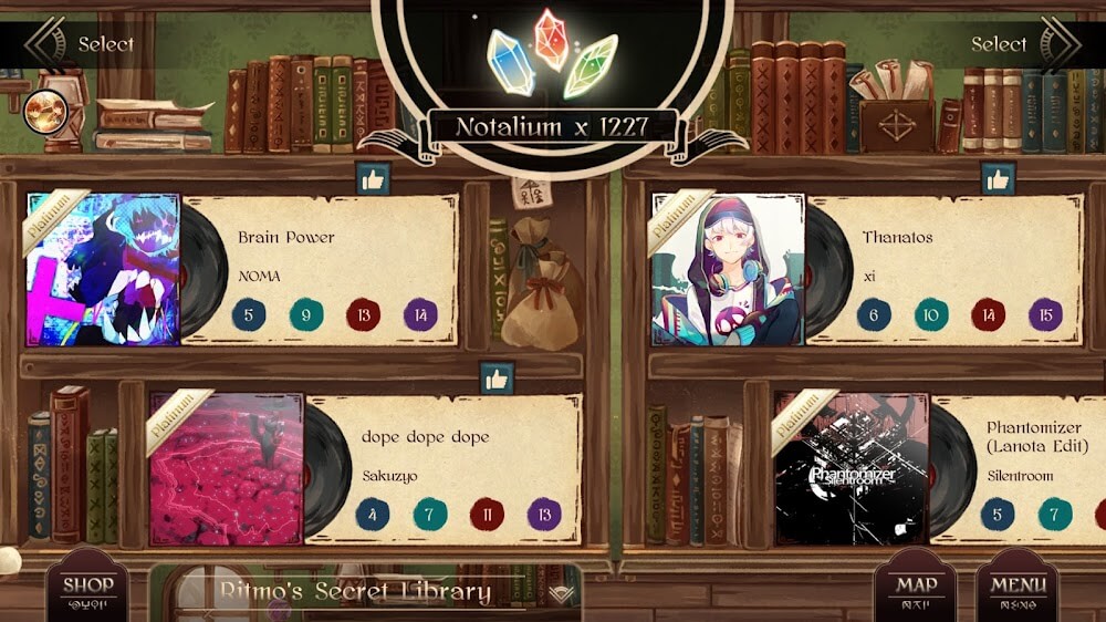 Lanota screenshot 5