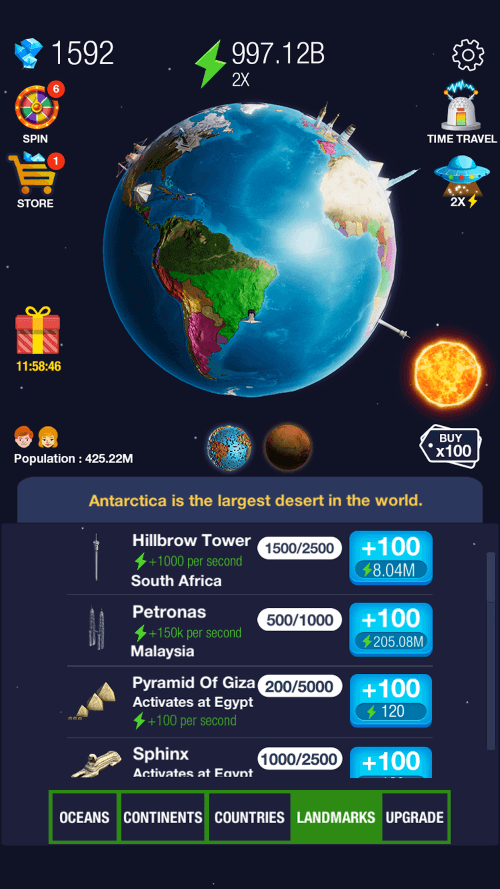 Idle World screenshot 5