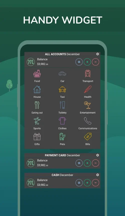 Monefy screenshot 5